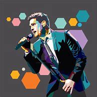 Image result for Michael Buble Cartoon
