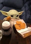Image result for Baby Yoda Chicken Nuggies Meme