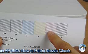 Image result for Epson Nozzle Check Pattern