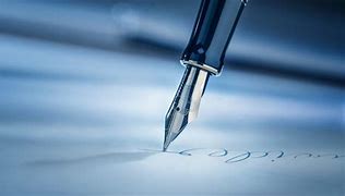Image result for Fountain Pen Signing Document