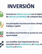Image result for Inversion Y Costos