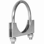 Image result for Saddle Exhaust Muffler Clamp