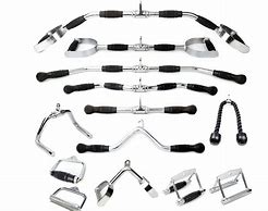 Image result for Cable Machine Attachments