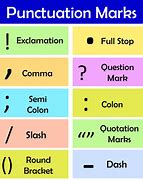 Image result for Different Types of Punctuation