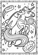 Image result for Space Unicorn Coloring Page