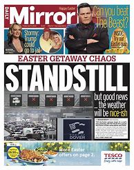 Image result for Old Basing Calendar Daily Mirror