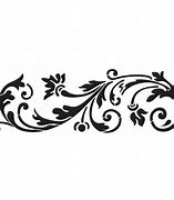 Image result for Scroll Design Stencils