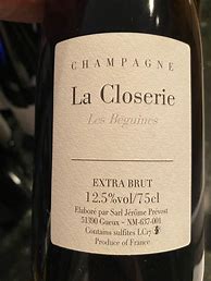 Image result for Jerome Prevost Champagne Closerie