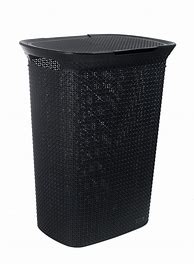 Image result for Black Round Laundry Basket