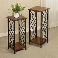 Image result for Boxed in Square End Tables