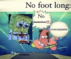 Image result for Spongebob Subway Meme