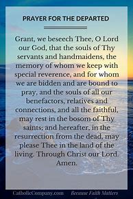 Image result for Funeral Prayers of the Faithful
