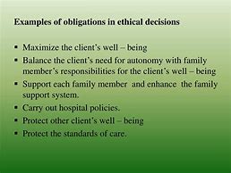 Image result for Ethical Obligation