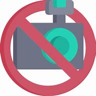 Image result for No Camera Icon