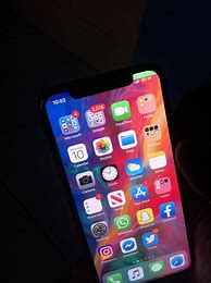 Image result for iPhone X Green Patch Top Right Corner