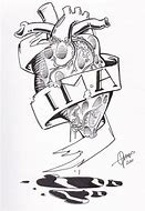 Image result for Bleeding Heart Tattoo Designs