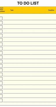 Image result for Blank to Do List Printable