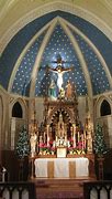 Image result for Christmas Church Decorations