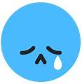 Image result for Blue Emoji Tik Tok Reaction PNG