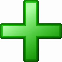 Image result for Green Plus Sign Clip Art