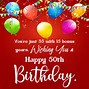 Image result for Funny Happy 50th Birthday Messages
