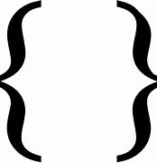 Image result for Curly Bracket Thing