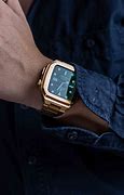 Image result for Apple Watch Gold Case Wrist