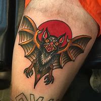 Image result for Bat Tattoo Sketches