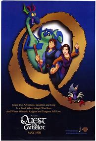 Image result for Quest for Camelot the King and I VHS