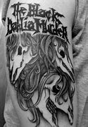 Image result for The Black Dahlia Murder Tattoo