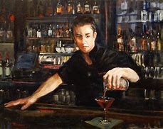 Image result for Bartender Painting