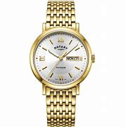 Image result for Men's Gold Rotary Watch