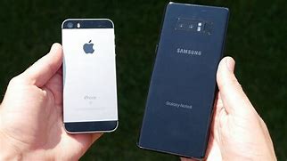 Image result for Samsung Galaxy Note 8 vs iPhone SE 2020