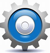 Image result for Gear Icon Blue PNG