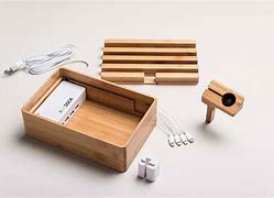 Image result for Bamboo Apple Watch Stand