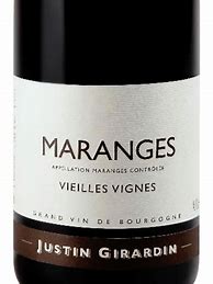 Image result for Justin Girardin Maranges Vieilles Vignes