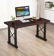 Image result for Modern Wood Computer Desk
