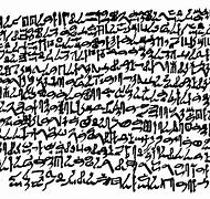 Image result for Egyptian Cursive