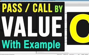 Image result for Pass by Value C Programming
