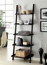 Image result for Black Ladder Shelf