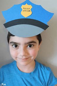 Image result for Police Officer Hat Craft