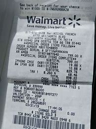 Image result for Walmart iPhone Purchase Invoice