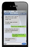 Image result for iPhone Text Message Screen PNG