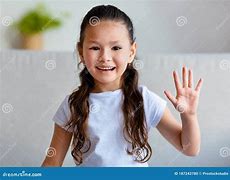 Image result for Girl Waving Hand