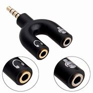 Image result for Headphone Jack Adapter 1 to 2