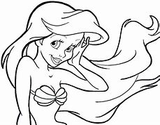 Image result for Little Mermaid Draw Easy Step