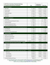 Image result for Funeral General Price List Template