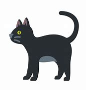 Image result for Black Smiling Cat Emoji