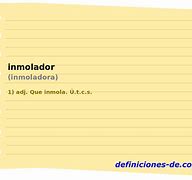 Image result for inmolador
