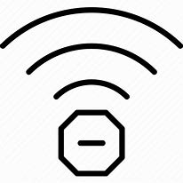 Image result for Wi-Fi Restricted Sign